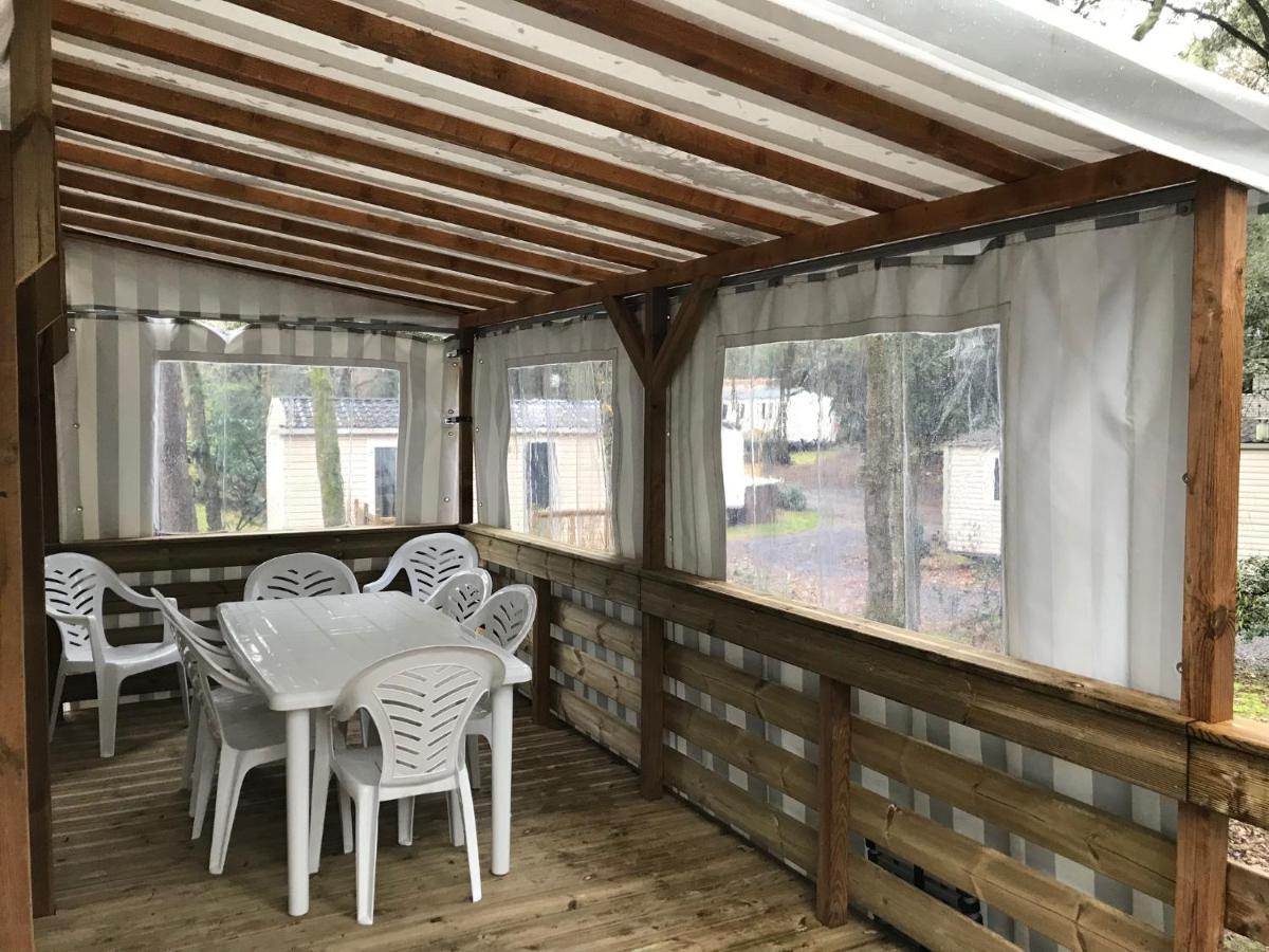 Grand Mobile-Home 45M2 Au Calme Et Au Bord De Mer 圣布里文莱丝皮恩 外观 照片