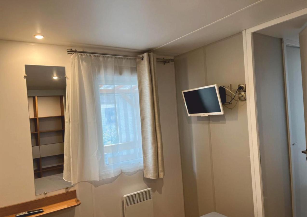 Grand Mobile-Home 45M2 Au Calme Et Au Bord De Mer 圣布里文莱丝皮恩 外观 照片
