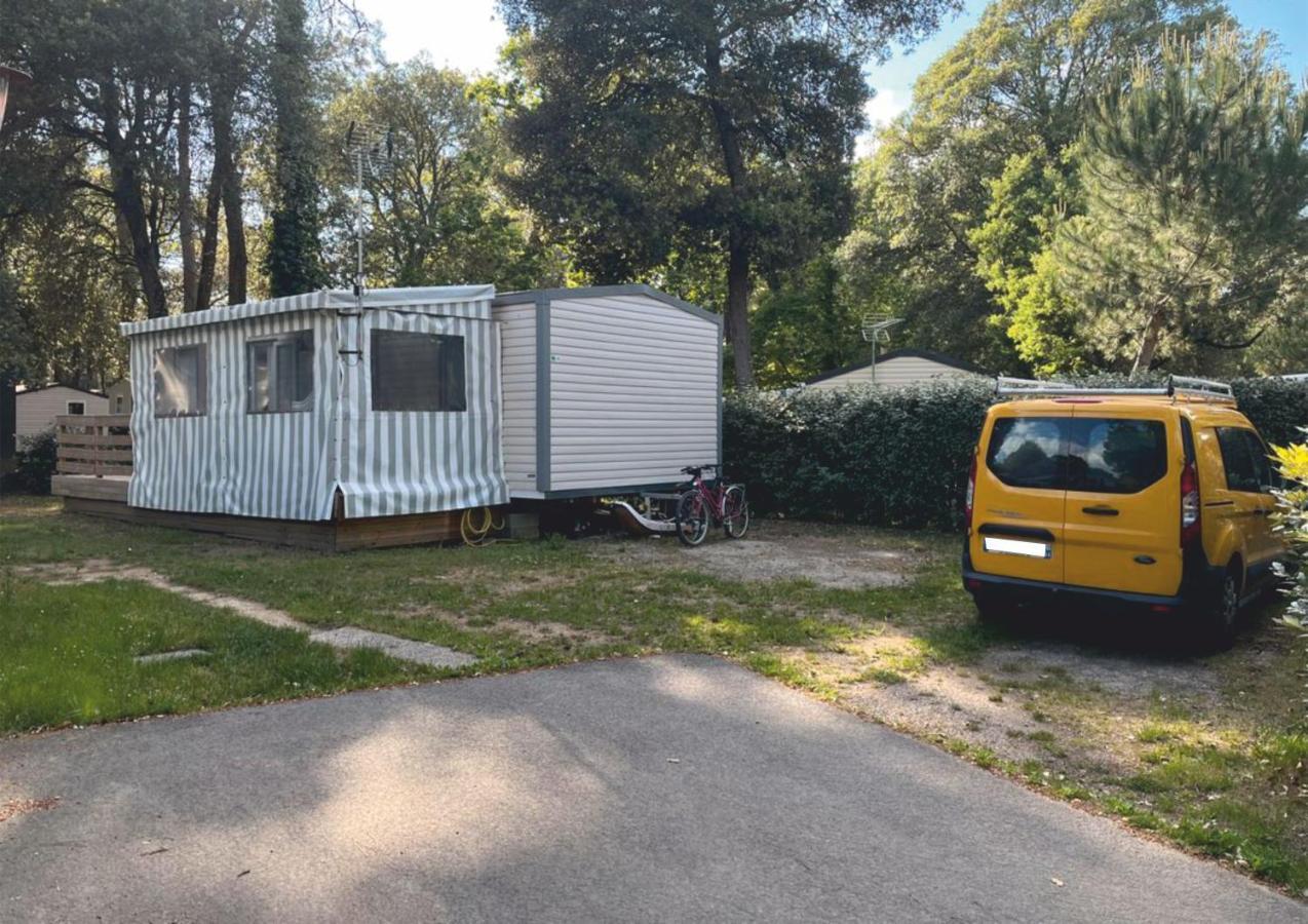 Grand Mobile-Home 45M2 Au Calme Et Au Bord De Mer 圣布里文莱丝皮恩 外观 照片