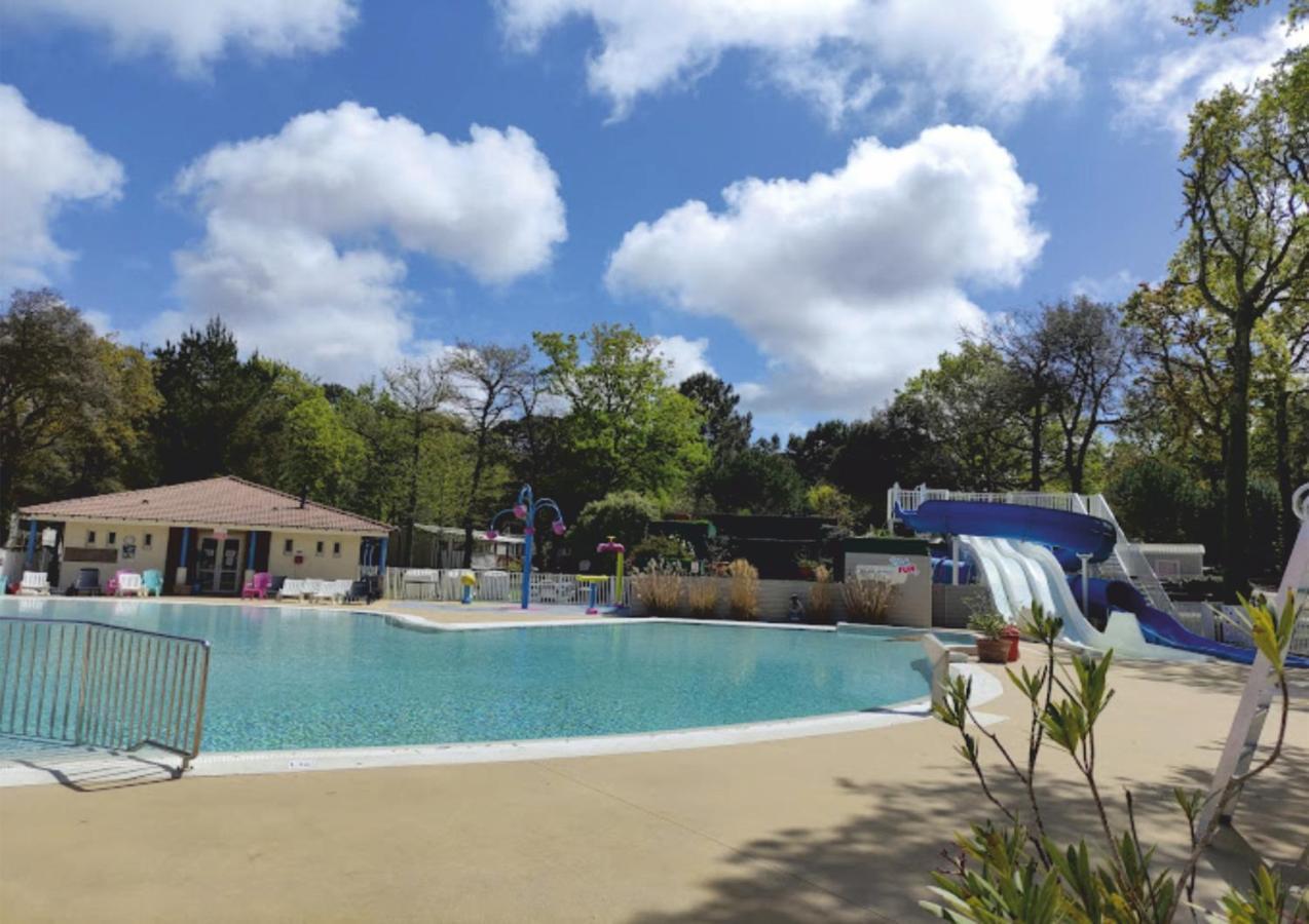 Grand Mobile-Home 45M2 Au Calme Et Au Bord De Mer 圣布里文莱丝皮恩 外观 照片