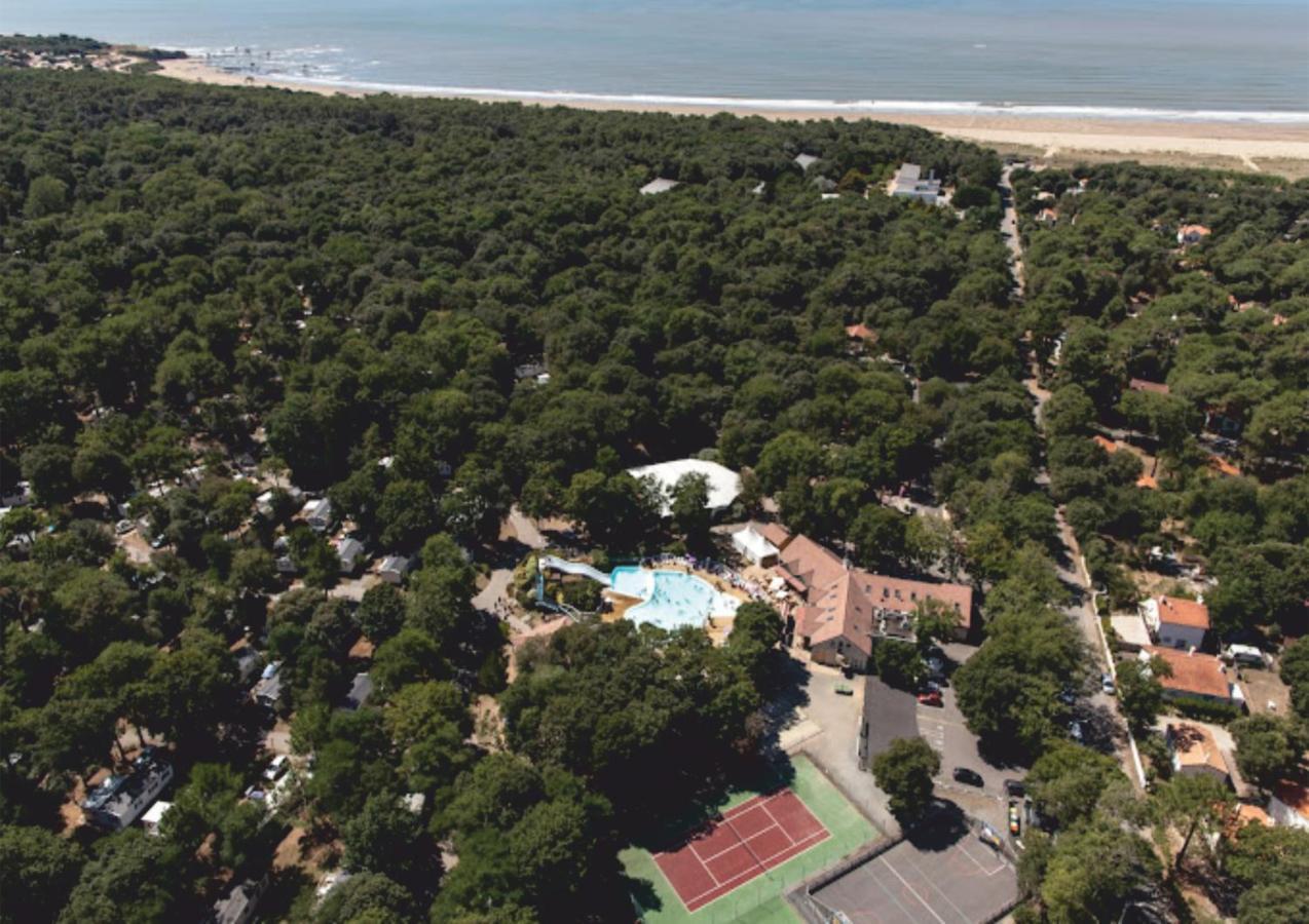 Grand Mobile-Home 45M2 Au Calme Et Au Bord De Mer 圣布里文莱丝皮恩 外观 照片