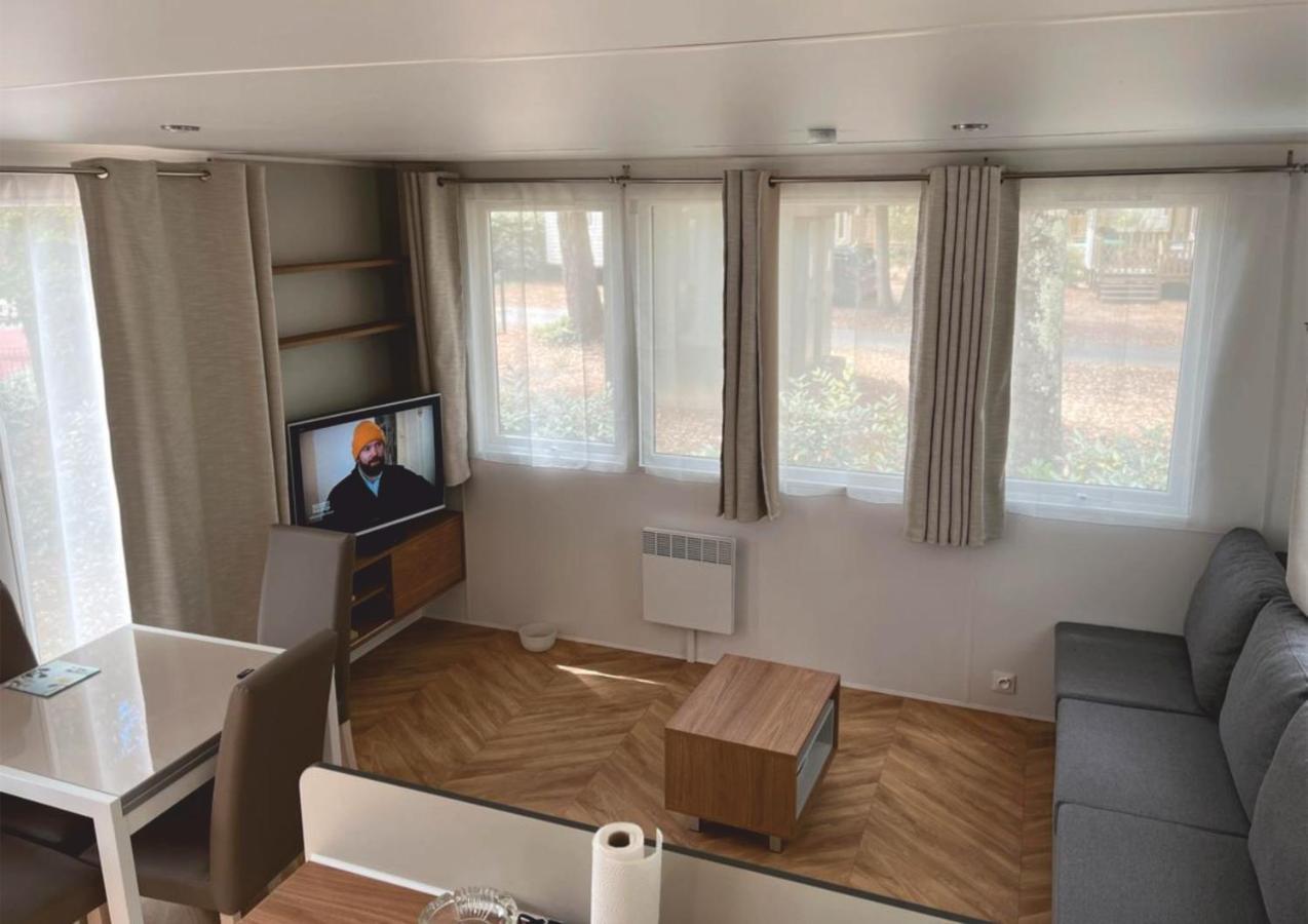 Grand Mobile-Home 45M2 Au Calme Et Au Bord De Mer 圣布里文莱丝皮恩 外观 照片