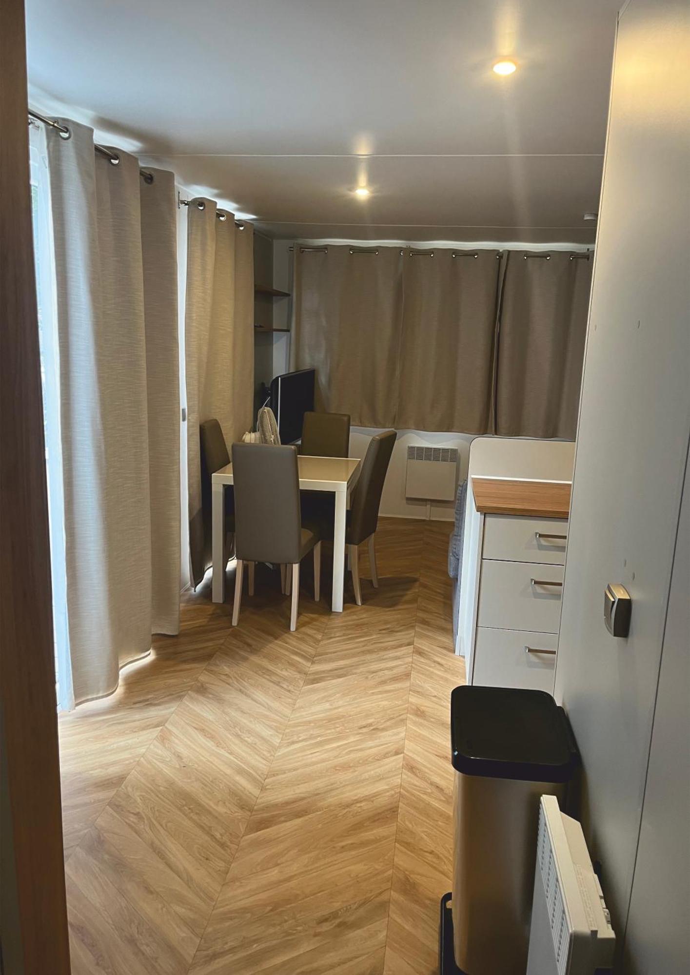 Grand Mobile-Home 45M2 Au Calme Et Au Bord De Mer 圣布里文莱丝皮恩 外观 照片